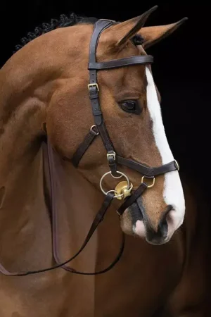 Bridon cuir cheval Rambo Micklem Multi - Horseware Jusqu'à Épuisement Des Stocks