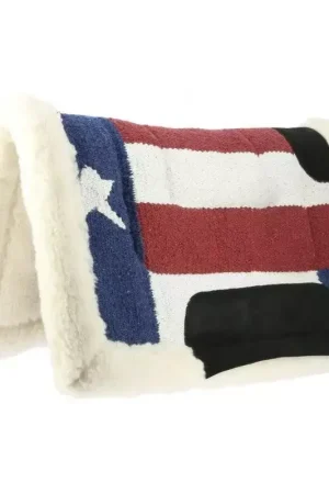 Promotion Tapis western cheval Navajo Westride drapeau USA