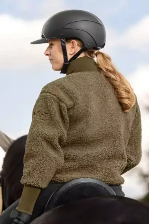 Livraison Express Veste équitation femme sherpa polaire Riverside - Elt