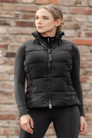 Livraison Express Gilet sans manches équitation femme Oxford - Elt