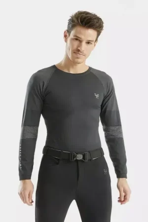 Prix Choc T-shirt manches longues homme Optimax correction posture - Horse Pilot