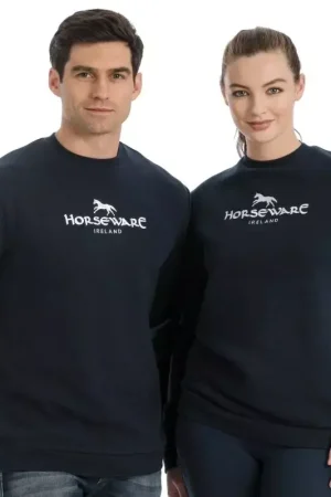 Sweat équitation mixte Signature Cotton Crew - Horseware Nouvelle Collection