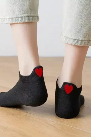 Nouvel Arrivage Socquettes motifs petits coeurs - TitesChaussettes