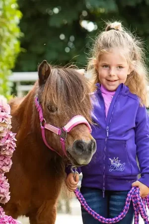 Offre Spéciale Veste zippé équitation enfant Diva Violet - Harry's Horse