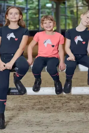 Tee-shirt équitation enfant Lucky Lily - Elt Petit Prix