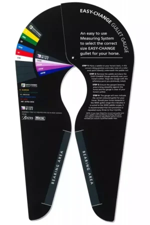 Mesure arcade arçon selle cheval Easy Change Gullet Gauge - Wintec Super Prix