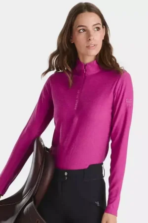 Réduction Tee-shirt équitation femme anti-uv Suntech 24 - Horse Pilot