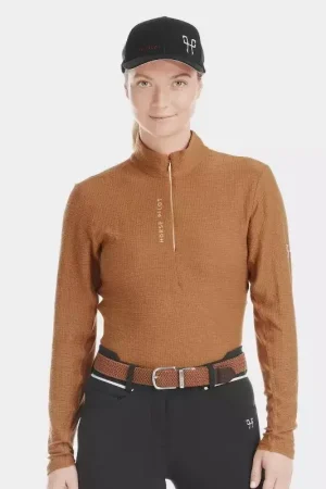 Tee-shirt équitation femme léger et anti-uv Suntech - Horse Pilot Dernier Modèle