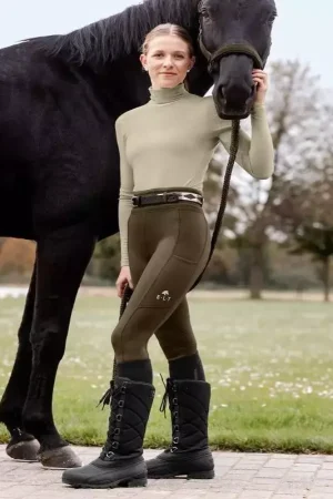 Legging équitation chaud enfant et adulte hiver Ella - Elt Authentique