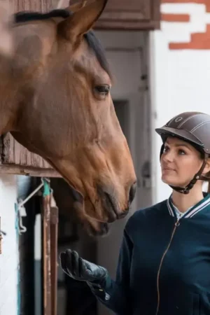 Casque équitation alcantara Epona petite visière - Egide Meilleur Choix