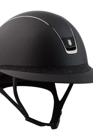 Authentique Casque équitation Miss Shield 2.0 Crystal Fabric - Samshield