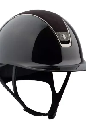 Casque Shadowglossy 2.0 Alcantara Blason Crystals - Samshield Livraison Express