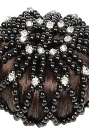 Bon Marché Résille cheveux cavalière perles Crystal - Harry's Horse