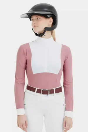 Retour Gratuit Chemise de concours Femme manches longues Monica - Horse Pilot