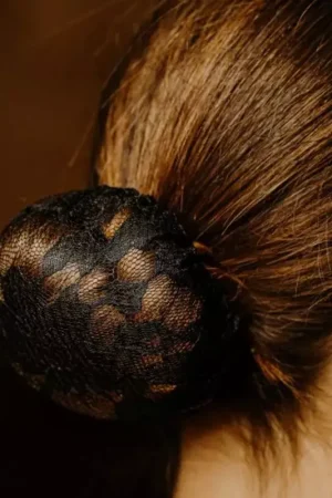 Nouveauté Résille à cheveux en dentelle pour chignon