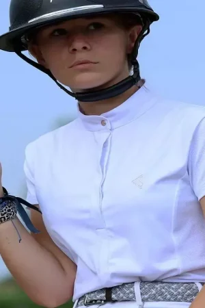 Polo de concours manches courtes fille - Kevin Staut Collection Promotion