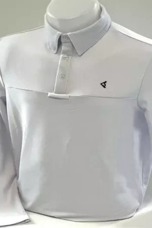 Polo de concours manches longues Garçon - Kevin Staut Collection Prix Réduit