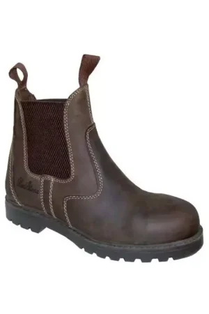 Boots de sécurité équitation nubuck huilé Stable Cavalhorse Petit Prix