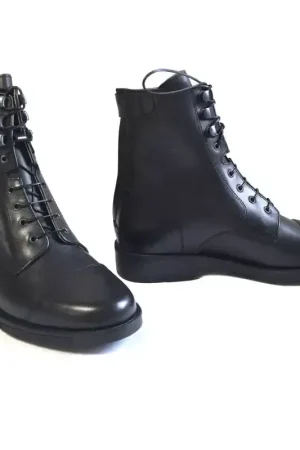 Livraison Express Boots équitation à lacets cuir lisse Derby Ride