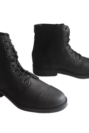 Boots équitation à lacets en nubuck Capitole Nouvelle Collection
