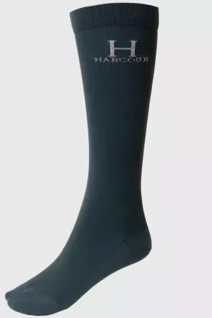 Chaussettes équitation Badminton x2 paires - Harcour Nouveauté