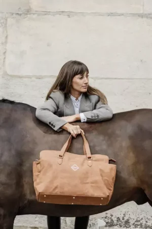Nouvelle Collection Sac week-end cavalier Chestnut - Grooming Deluxe
