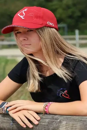 Casquette équitation CWD - Kevin Staut Collection Commander Maintenant