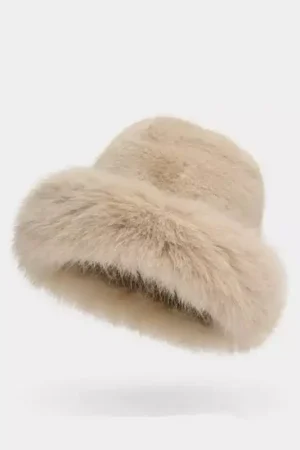 Dernier Modèle Chapeau type chapka fausse fourrure