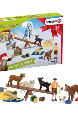 Pas Cher Calendrier de l'avent schleich Farm World Noël 1 - Schleich