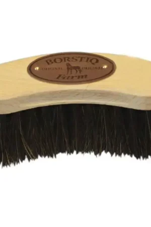 Nouvelle Collection Brosse cheval banane Arenga bois de hêtre - Borstiq