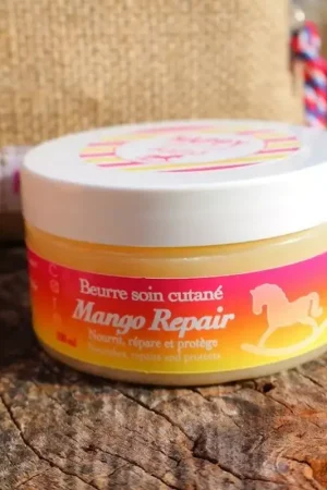 Beurre réparateur soin cutané cheval Mango Repair - Happy Crackers Quantité Limitée