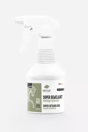 Super démêlant bio et naturel cheval - Ekinat Prix Choc
