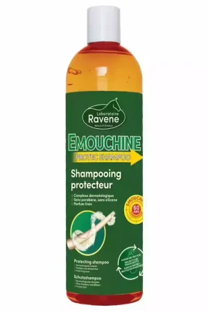 Shampoing protecteur cheval Emouchine 500 ml - Ravene Haute Qualité