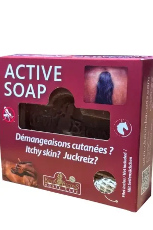 Retour Gratuit Savon dermite estivale cheval Active soap - Kevin Bacon's