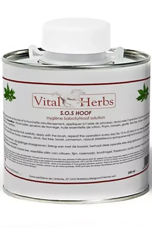 Remise Soin fourchettes cheval 250 ml SOS Hoof - Vital Herbs