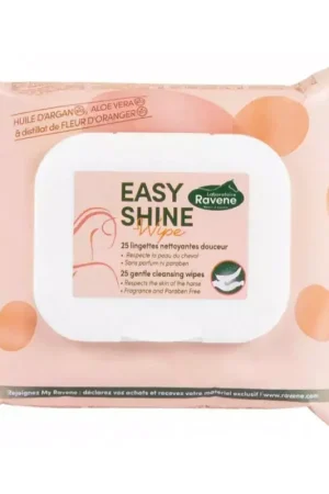 Soins zones sensibles en lingettes x 25 Easy Shine Wipe - Ravene Meilleur Prix