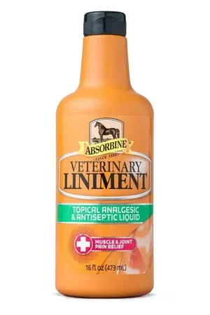 Décontractant musculaire cheval Liquid Veterinary Liniment - Absorbine Achat Immédiat