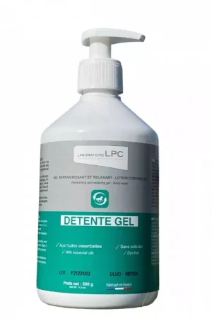 Détente Gel tendons et muscles cheval 500 ml - Lpc Retour Gratuit