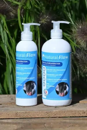 Natural'Flow gel refroidissant drainant cheval - Natural'Innov Meilleur Prix