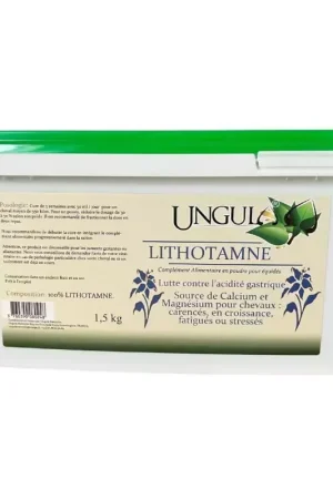 Lithothamne poudre - Digestion et stress cheval - Ungula Naturalis Livraison Express