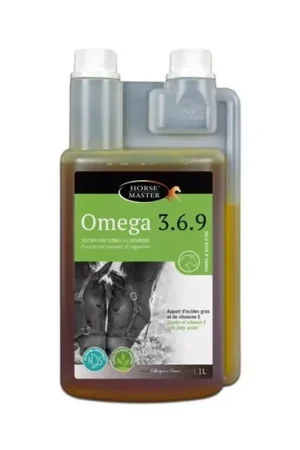 Réduction Oméga 3, 6, 9 huile végétale 1l - Horse Master