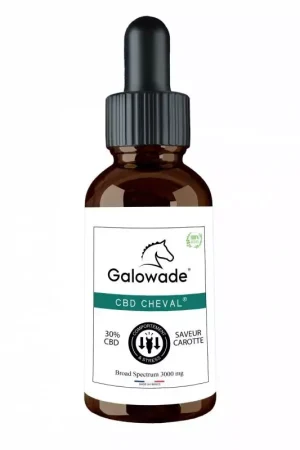 CBDCheval - Huile 30% goût carotte - Galowade Seulement Aujourd'hui