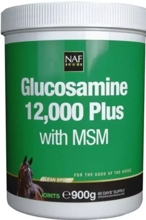 Glucosamine 12 000 Plus avec MSM cheval - Naf Retour Gratuit