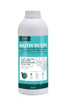 Achat Immédiat Sirop Nutri'Respi anti-toux cheval 900 ml - Ravene