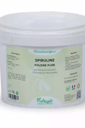 Spiruline - immunité et vitalité du cheval - Nutragile Jusqu'à Épuisement Des Stocks
