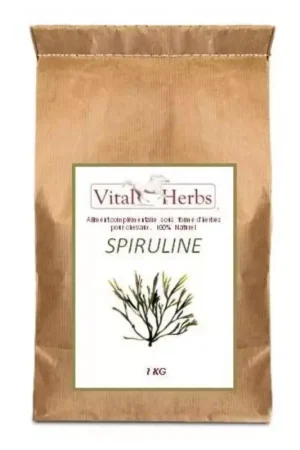 Certifié Spiruline cheval granulés 1 kg - Vital Herbs