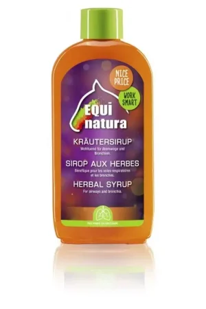 Sirop aux herbes toux cheval Kräutersirup - Equinatura Expédition Rapide