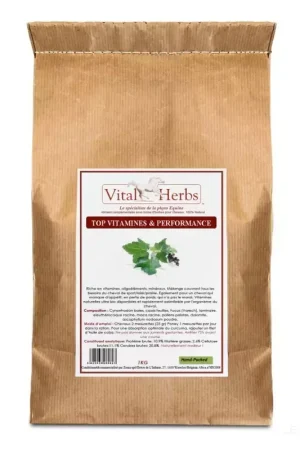 Livraison Express Top Vitamines & Performance cheval - Vital'Herbs