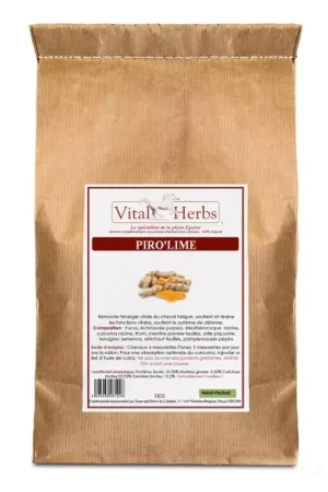 Remise en forme cheval Piro Lime - Vital'Herbs Must-Have