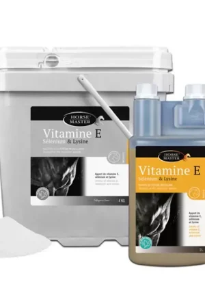 Promotion Vitamine E Selenium-Lysine anti-oxydant liquide 1L - Horse Master